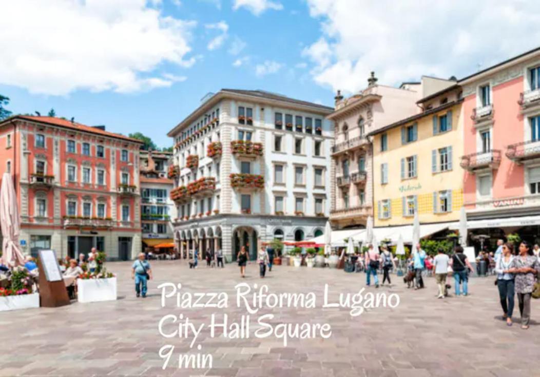 Modern Boho Style Suite In Lugano City -By Easylife Swiss Zewnętrze zdjęcie